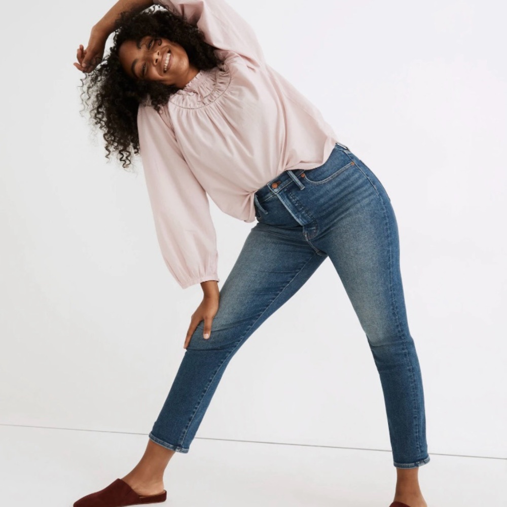 Madewell The Perfect Vintage Jean in Melgrove Wash, Size 24
